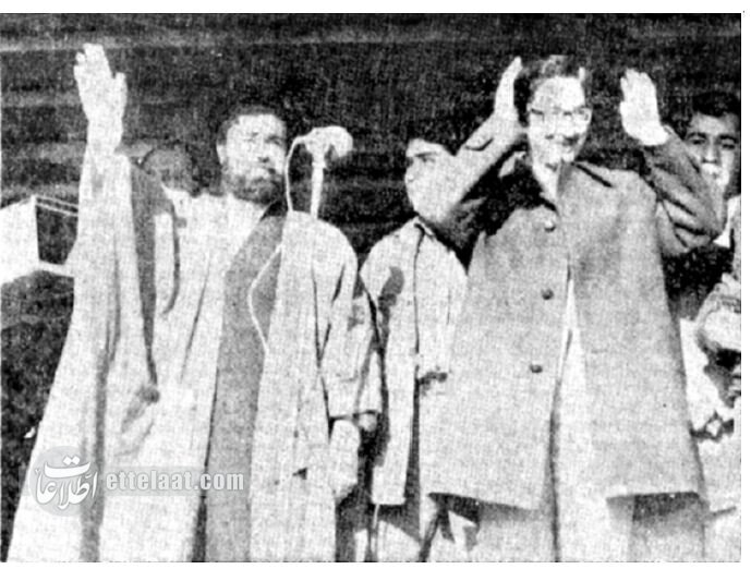 سخنرانی بنیصدر در بهشتزهرا حاشیهساز شد +عکس