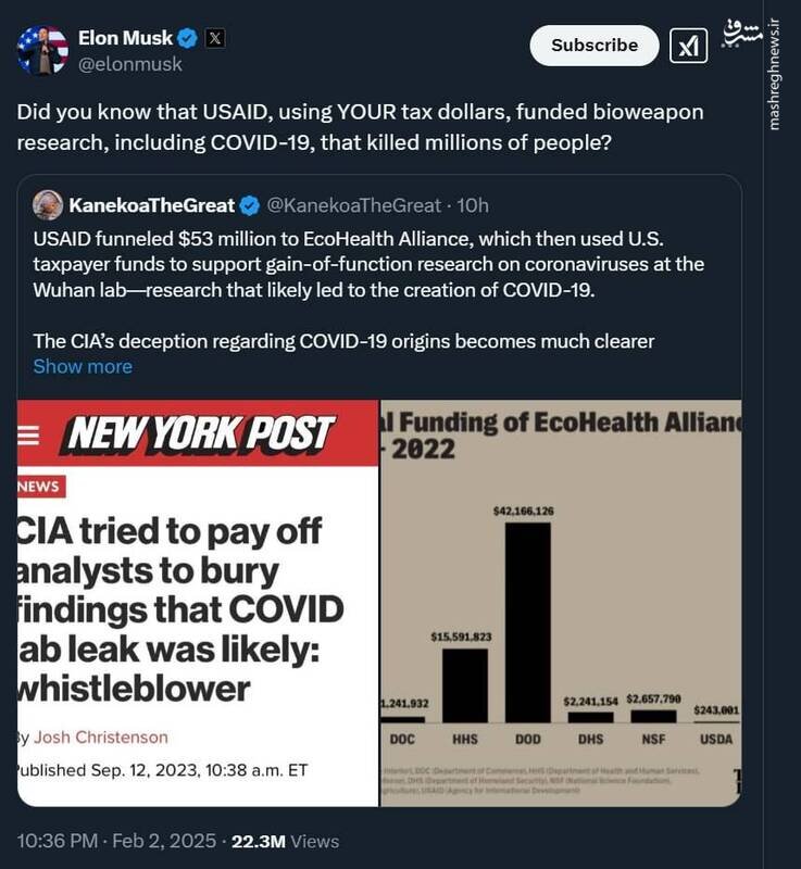 توییت ایلان ماسک