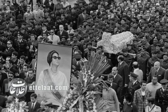 تشییع جنازه ام کلثوم به آشوب کشیده شد! +عکس و جزئیات