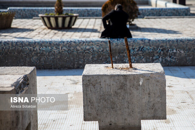مجسمههای حوض پارک دانشجو