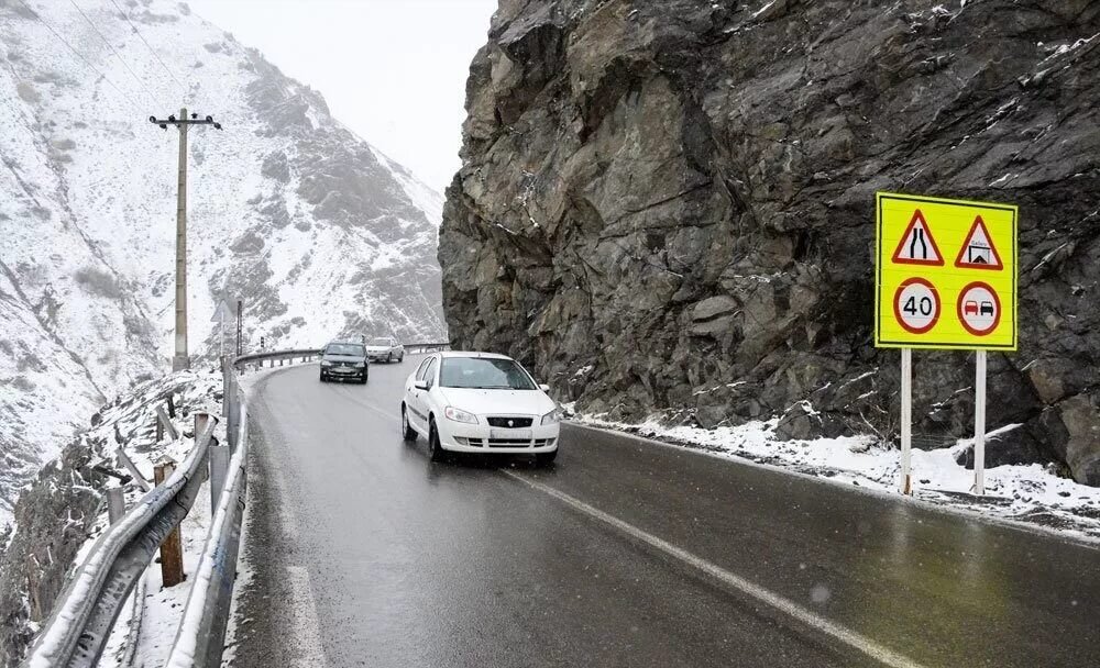 جاده برفی-هواشناسی