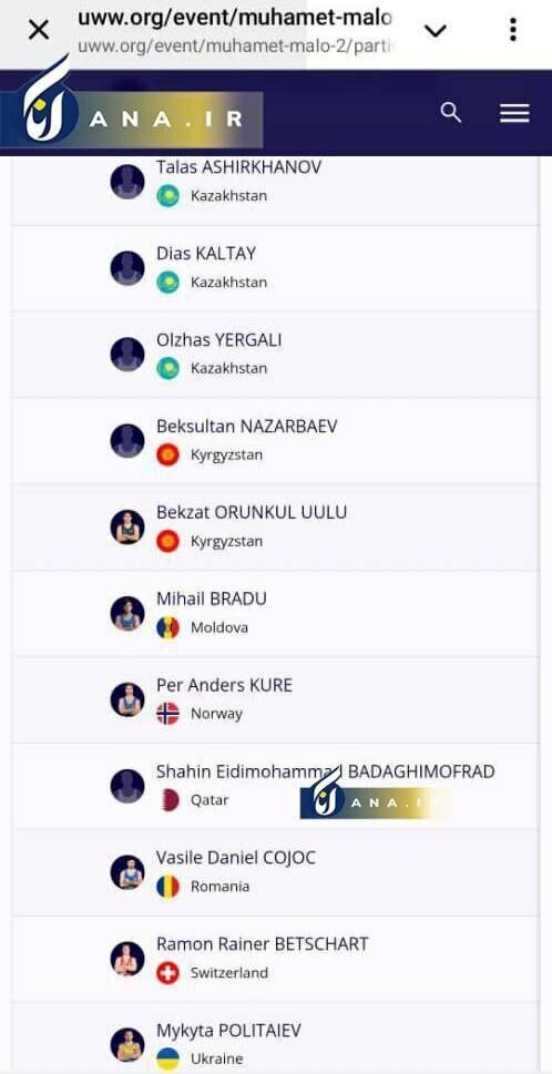 کشتیگیر ایرانی