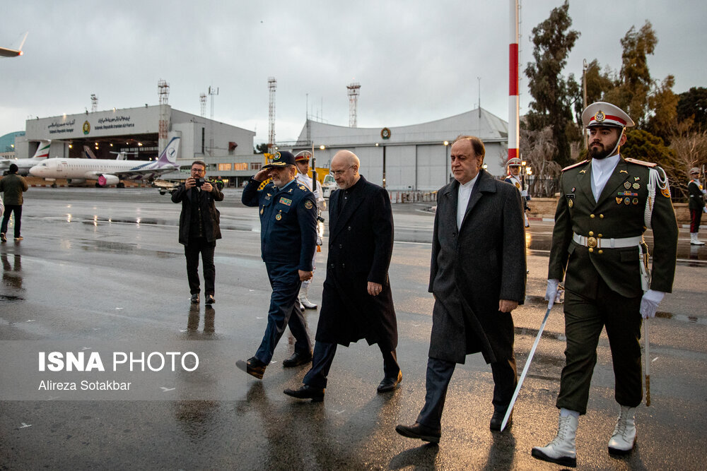 قالیباف در راس هیات ایرانی عازم بیروت شد