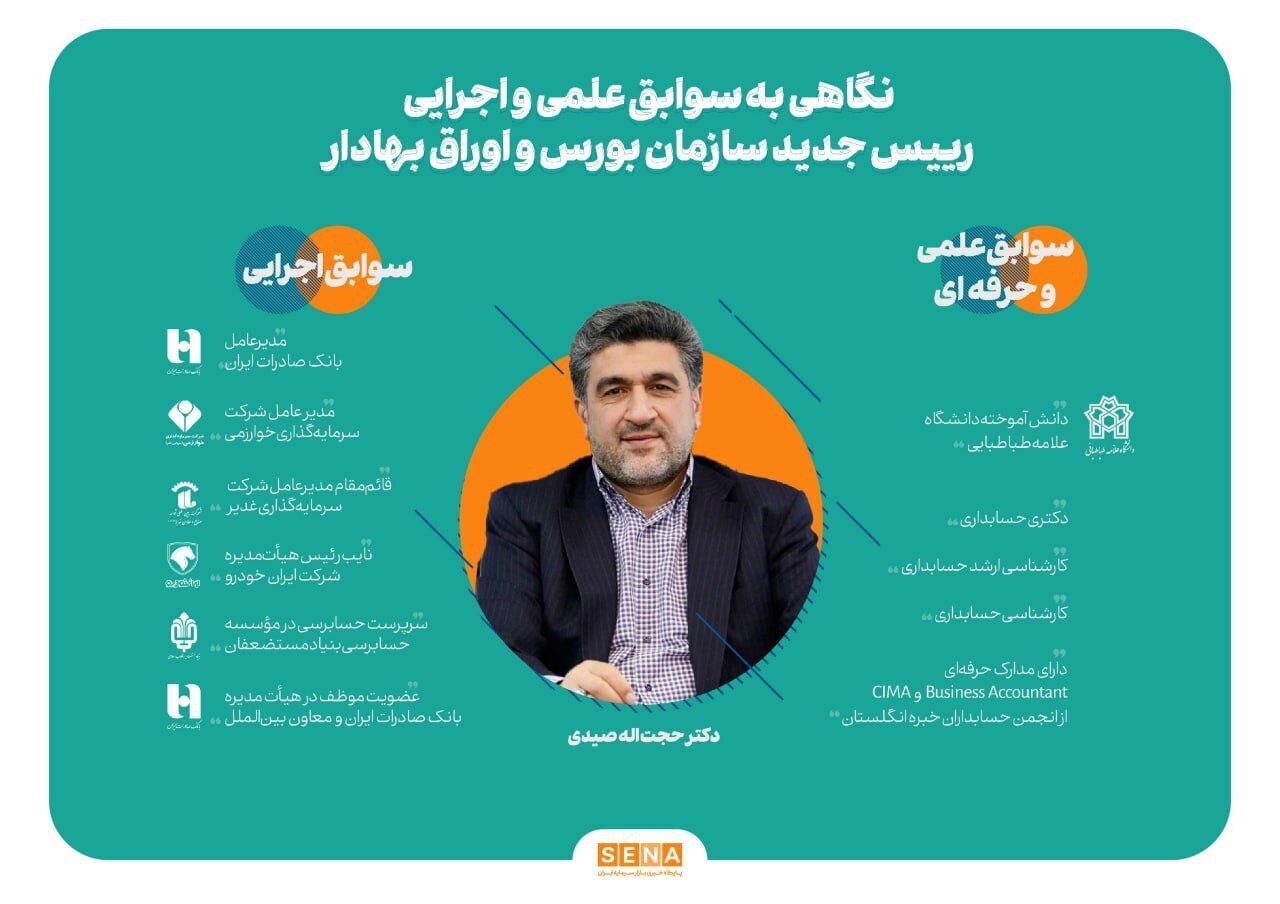 حجتالله صیدی وزیر اقتصاد میشود؟/ عملکرد مطلوب مدیرعامل بورس چه تاثیری بر شاخص بازار داشت؟