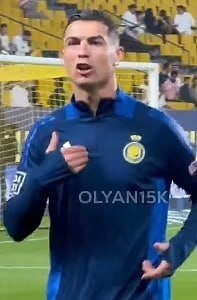 رونالدو بدل خودش را مسخره کرد +عکس