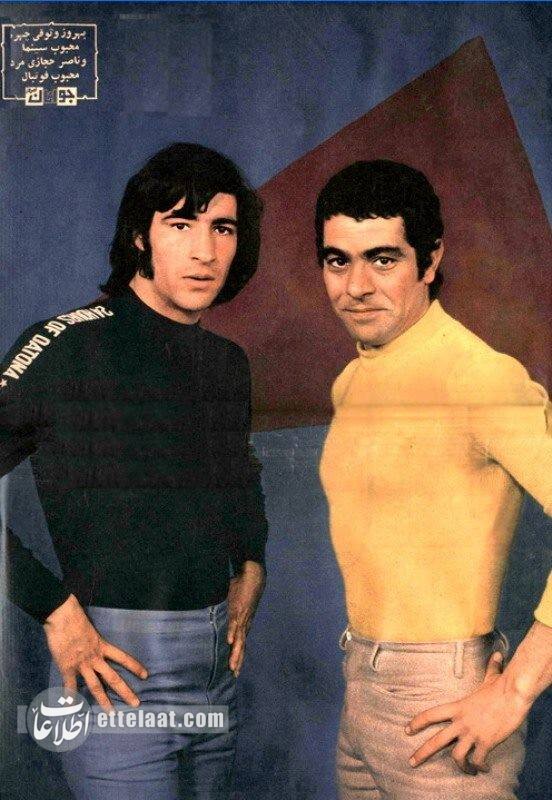 گفتوگوی بهروز وثوقی با ناصر حجازی، رازی که ناصر فقط به بهروز گفت، حرفی که ناصر از بهروز شنید + عکس