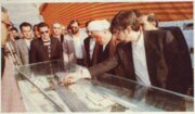 عکس تاریخی از افتتاح پل میرداماد ۳۰سال قبل!