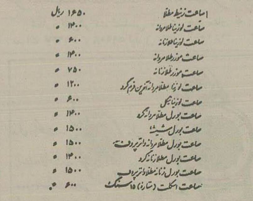 بهترین ساعتهای سوئیسی 70 سال قبل چقدر بود؟ +عکس 3 قیمت ساعتهای سوئیسی ۷۰سال قبل چند بود؟ +عکس