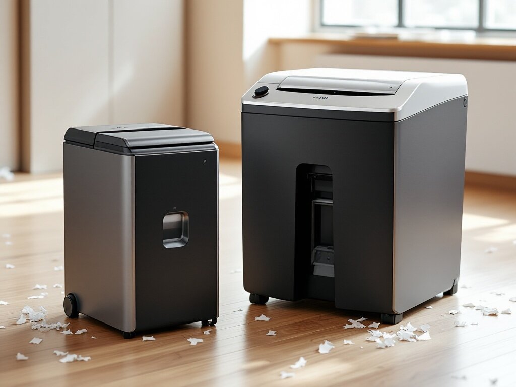 تفاوت کاغذ خردکن اداری با صنعتی