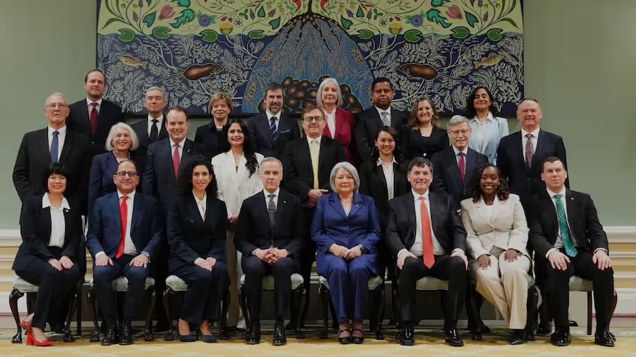 کابینه دولت جدید کانادا