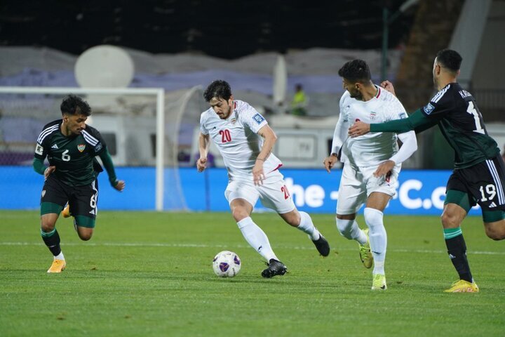 دیدار تیم ملی ایران و امارات