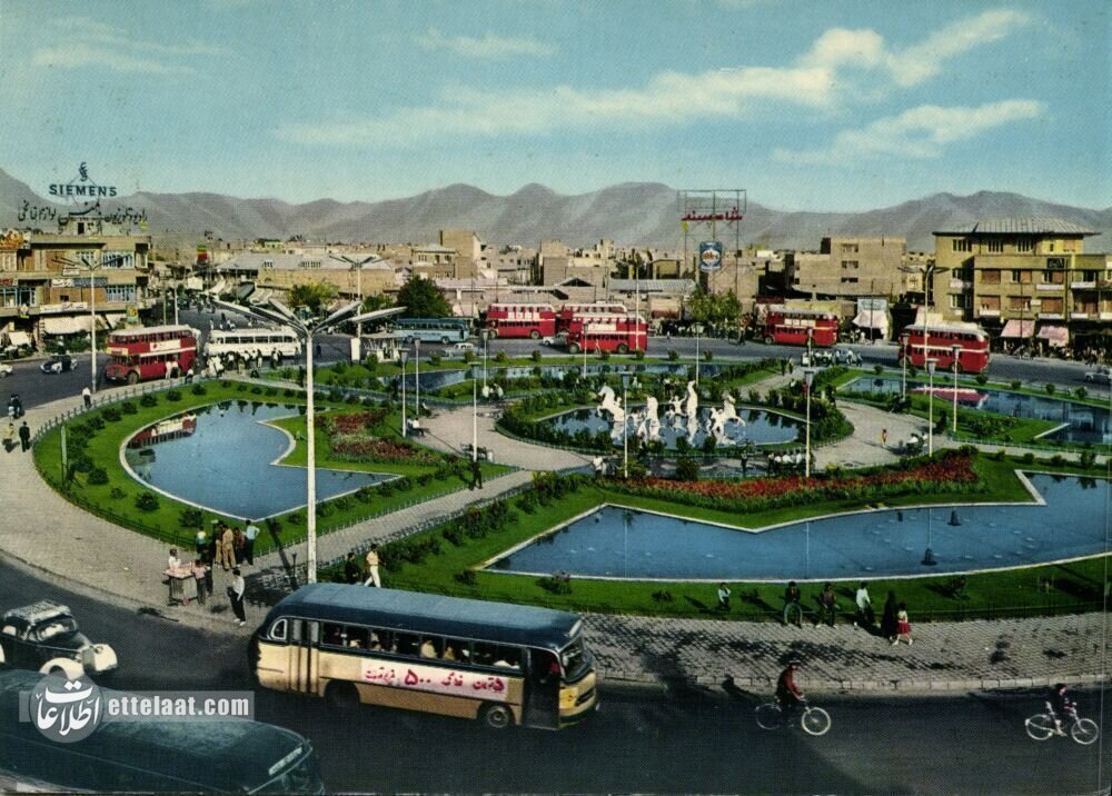 سفر به تهران 50 سال قبل؛ تصویر میدانهای مهم تهران در دهه 50 را ببینید +عکس 7 سفر به تهران ۵۰ سال پیش با ۱۵ کارت پستال نوروزی!