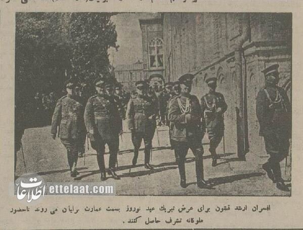 عید دیدنی رضاخان در اتاق ناصرالدین شاه! +عکس