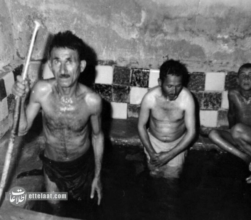 حمام مجانی در تهران: مجهز به دستگاه دفع شپش با ۲۹ دلاک مرد و زن!