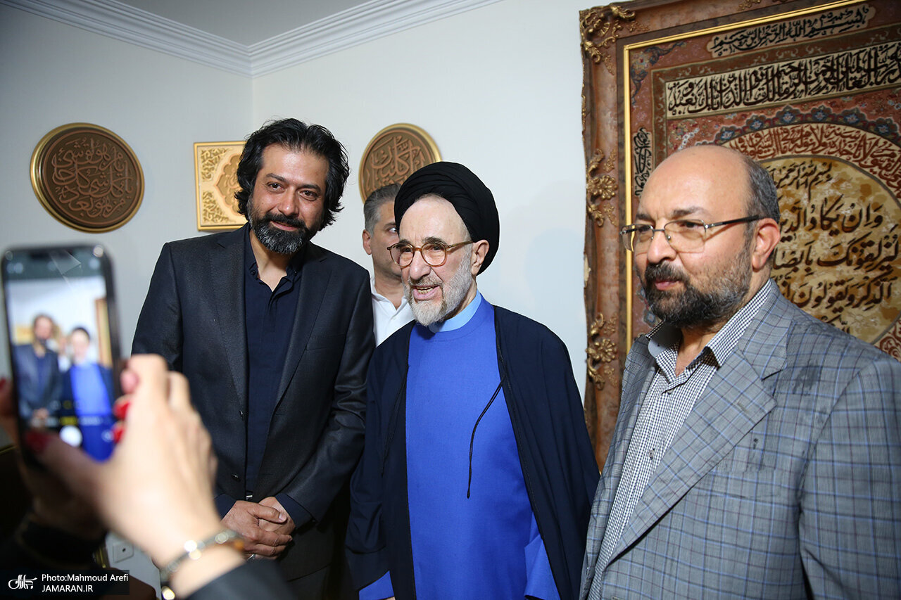 دیدار نوروزی جواد امام با محمد خاتمی