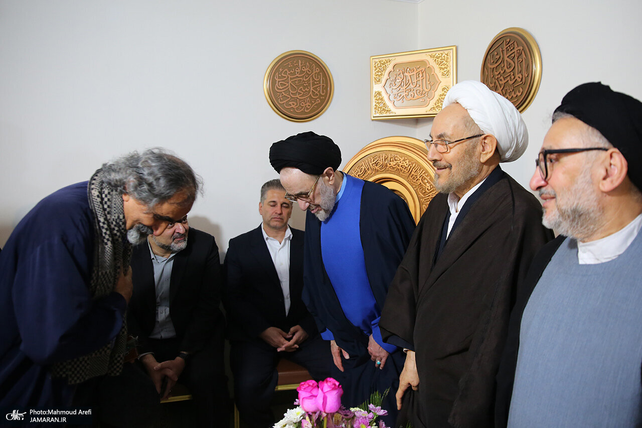 دیدار نوروزی ابطحی و یونسی با محمد خاتمی