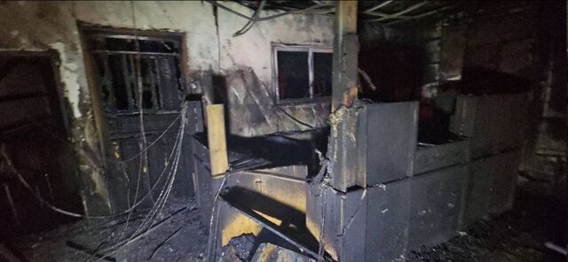 آتشسوزی در یک مرکز درمانی در مشیریه تهران