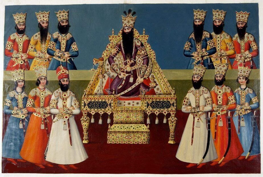 تابلوی فتحعلیشاه و خاندانش را در لندن حراج کردند!