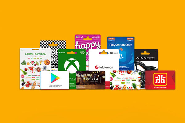 گیفت کارت فیزیکی