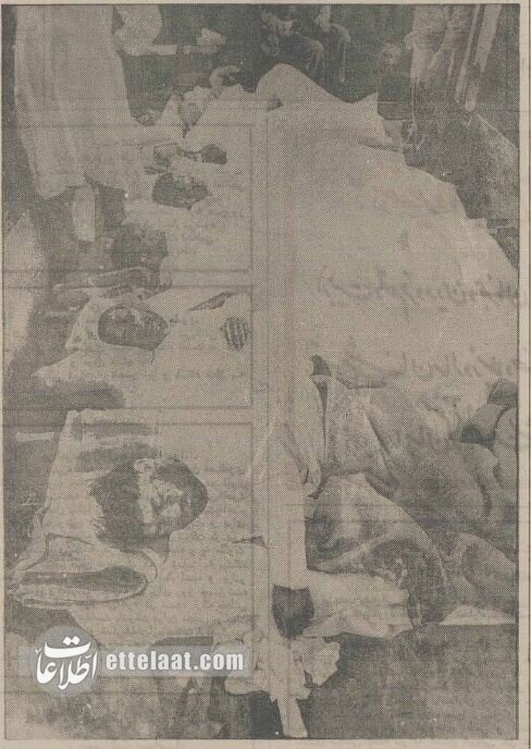 مجروح شیمیایی مقابل چشم خبرنگاران شهید شد! +عکس