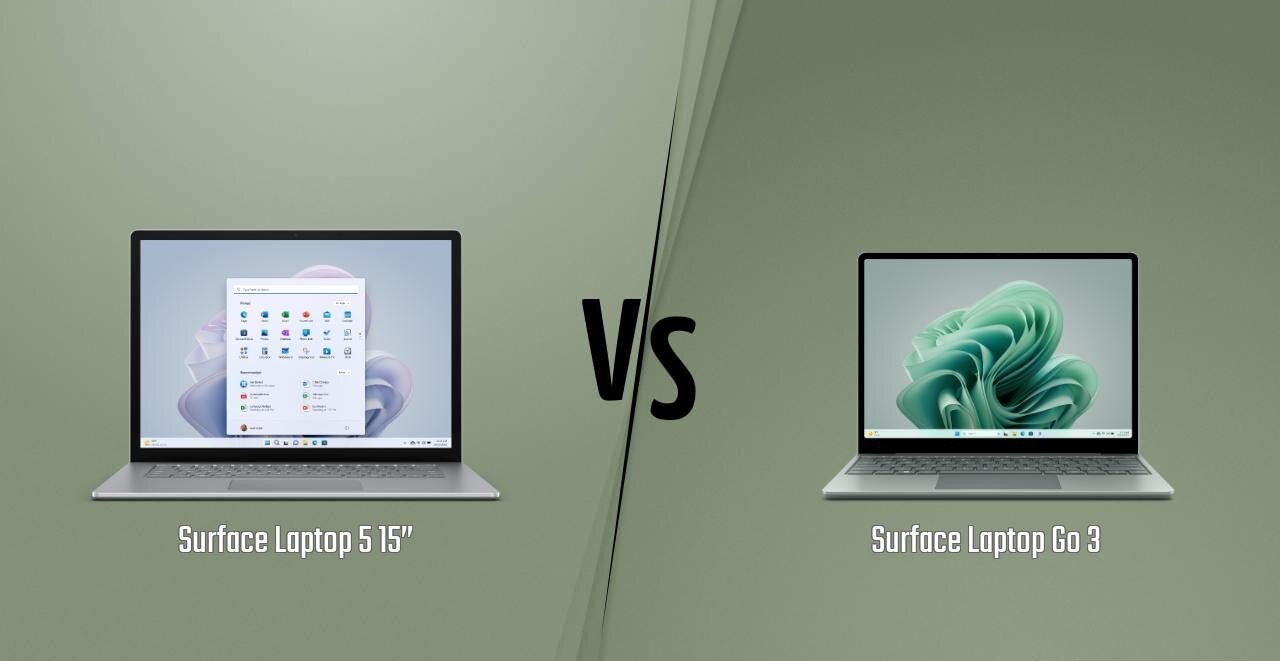 تفاوت سرفیس لپ تاپ و سرفیس لپ تاپ گو