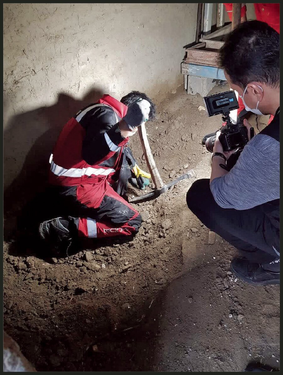 محل دفن جسد