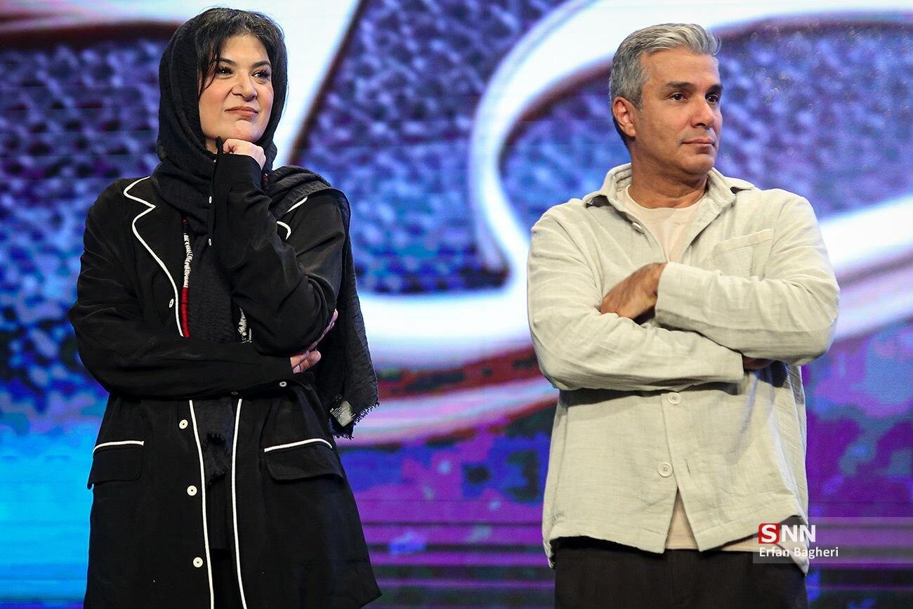 آریا عظیمینژاد و ریما رامینفر در اکران مردمی آخرین قسمت پایتخت