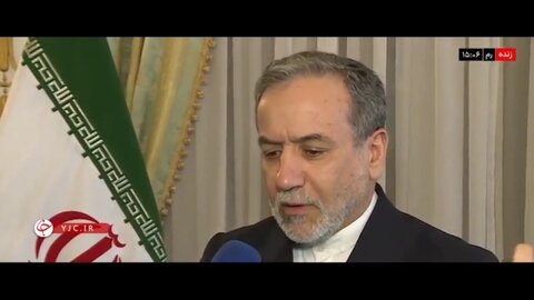 اولین ویدیو از عراقچی بعد از پایان مذاکره امروز در رم!