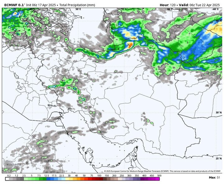 نقشه هواشناسی