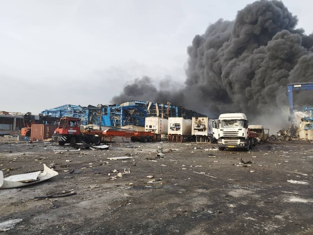 انفجار بندر شهید رجایی