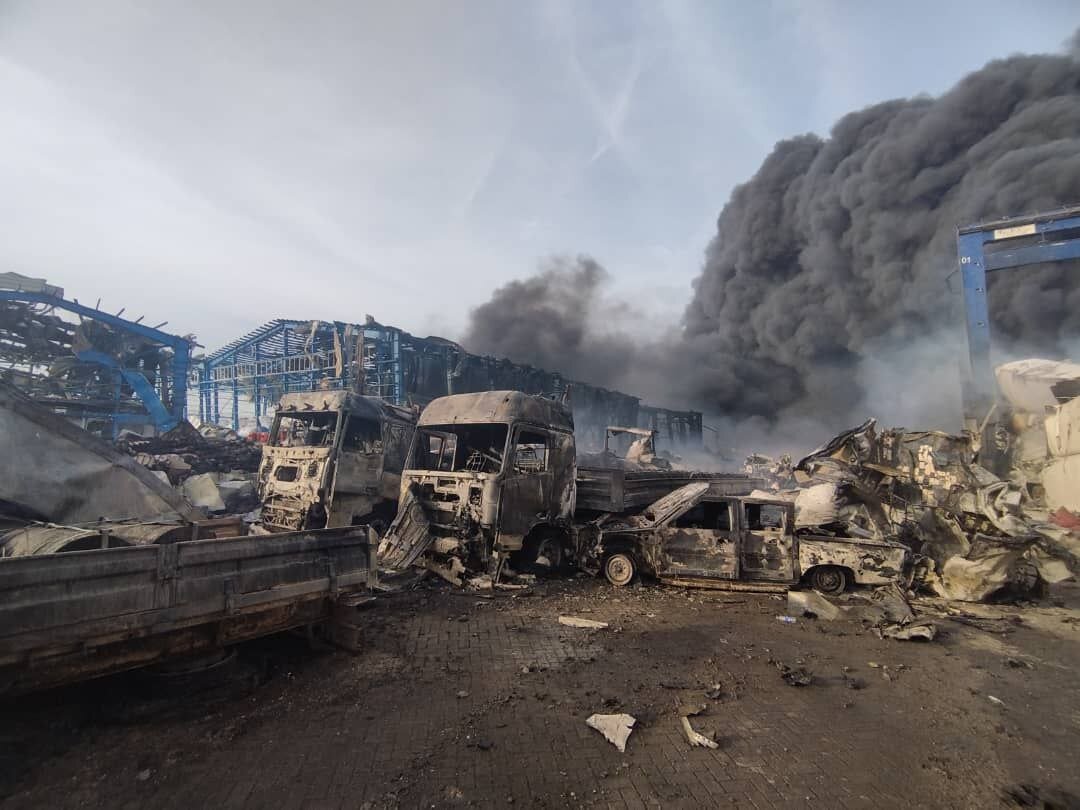 انفجار هولناک در بندر شهید رجایی