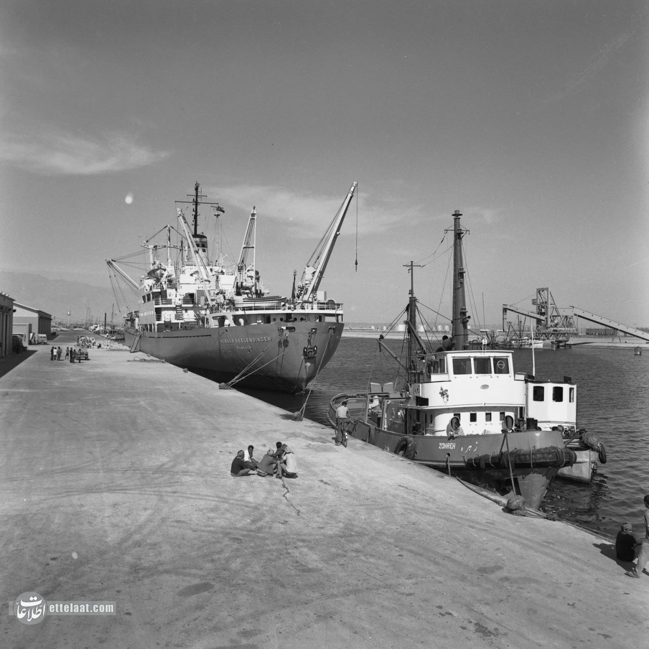 عکسهای دیدنی از شهر بندرعباس نیم قرن پیش!