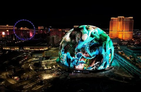 ویدیو| سینمای مشهور لاس‌وگاس با هوش مصنوعی همه را غافلگیر کرد!