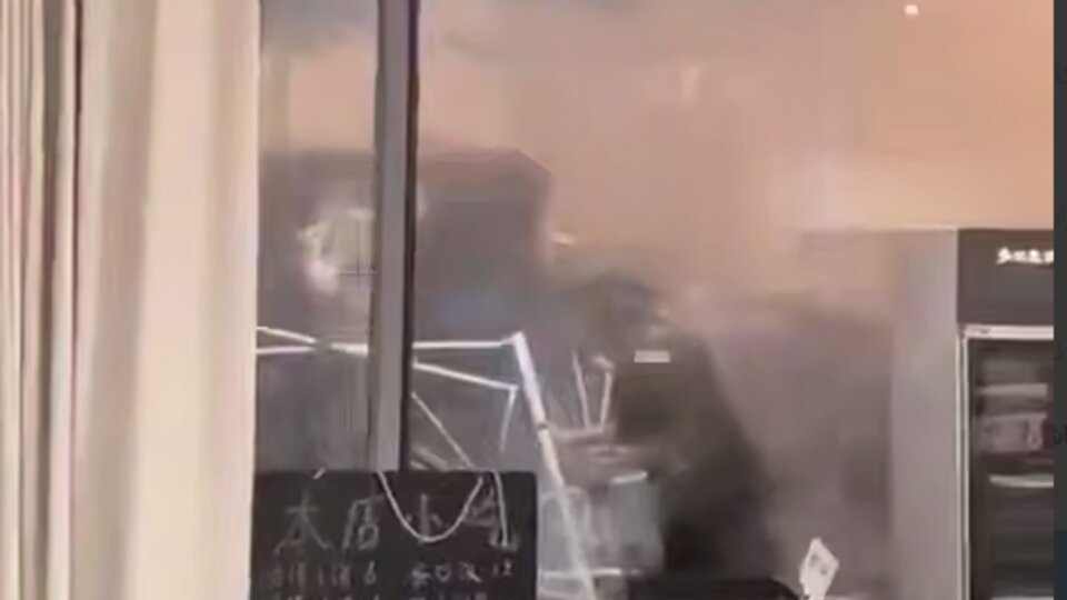 طوفانی سهمگین استان سیچوان چین