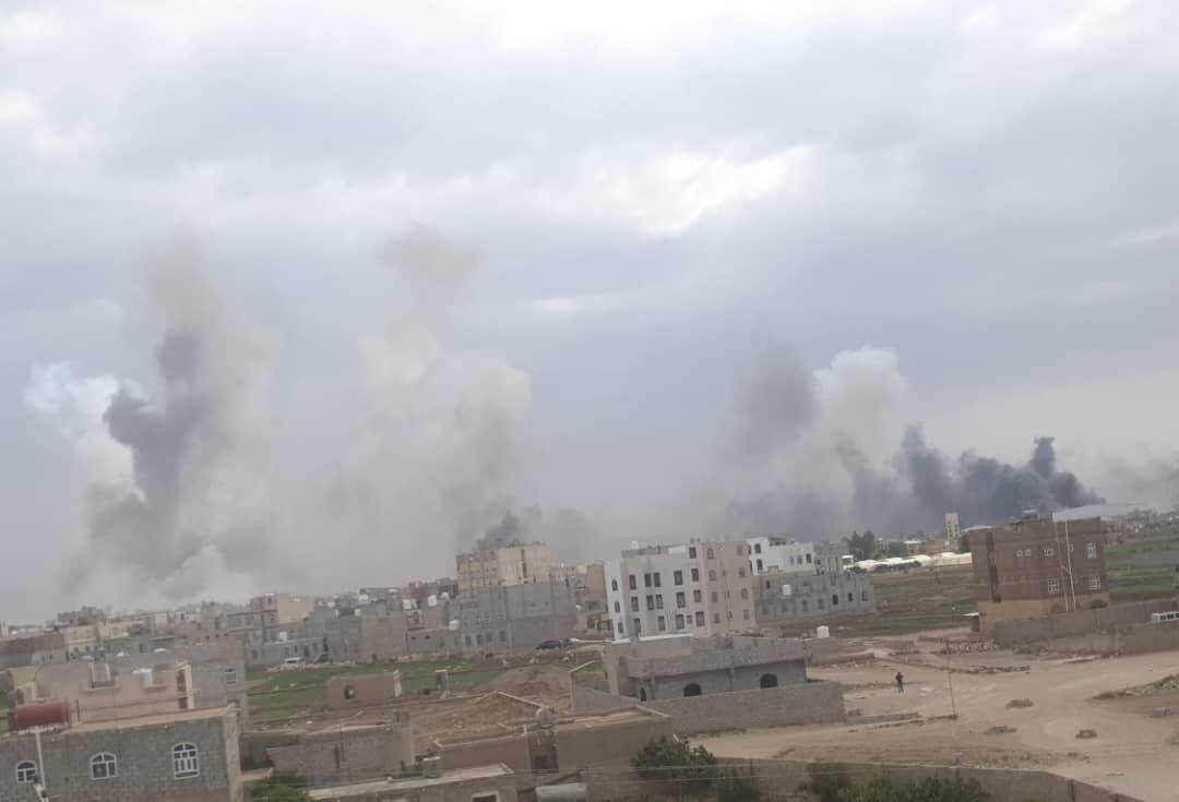 جنگنده‌های اسرائیلی به پایتخت یمن حمله کردند! +ویدیو و عکس