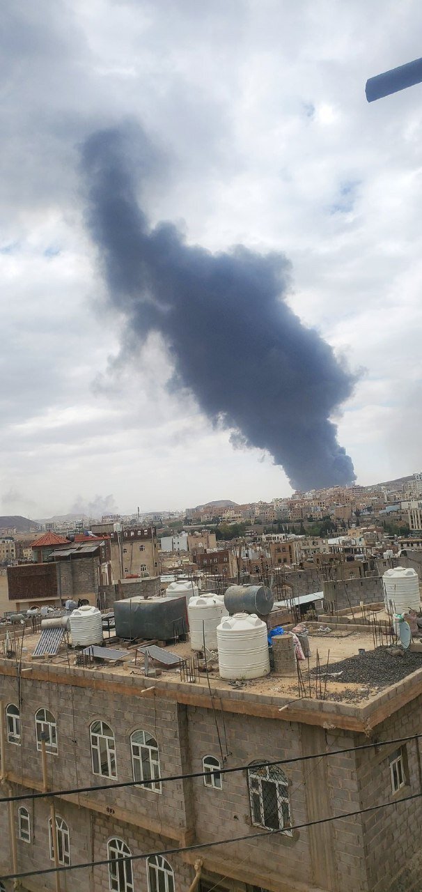 جنگنده‌های اسرائیلی به پایتخت یمن حمله کردند! +ویدیو و عکس