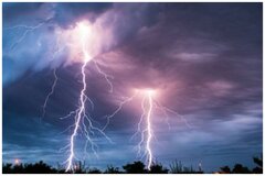 تصویر وحشتناک فضانورد ناسا از صاعقه را ببینید +عکس