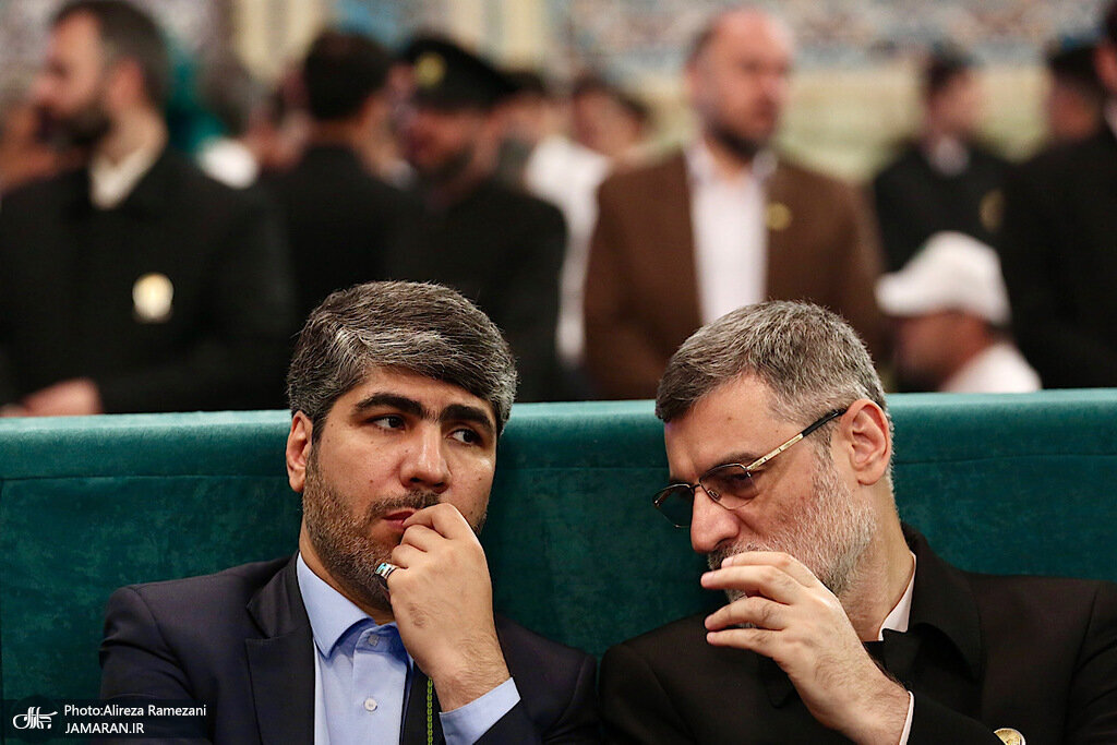 مراسم اولین سالگرد شهید رئیسی در حرم رضوی برگزار شد +تصاویر