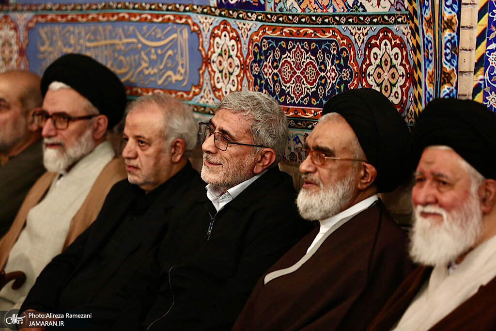 مراسم اولین سالگرد شهید رئیسی در حرم رضوی برگزار شد +تصاویر