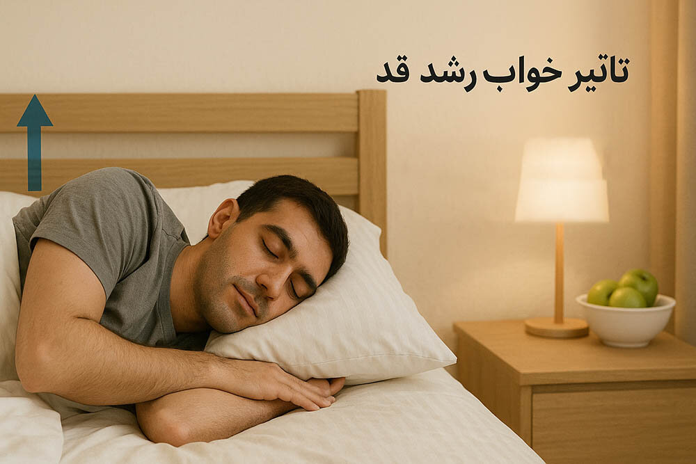 تاثیر خواب بر رشد قد