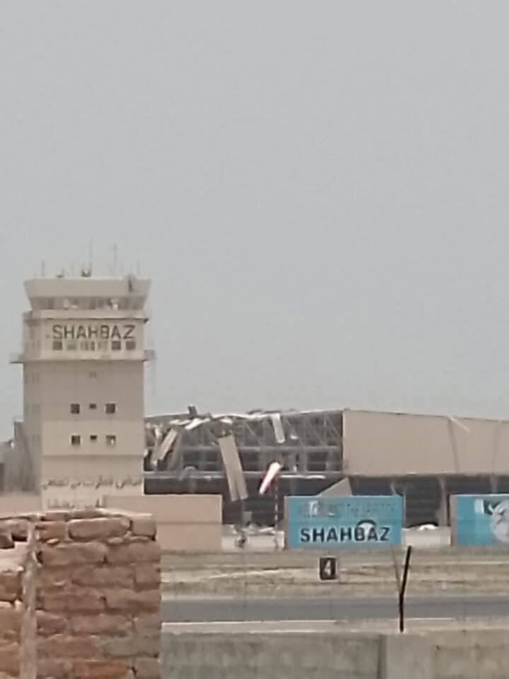 مدرنترین پایگاه هوایی پاکستان را با موشک زدند! +ویدیو