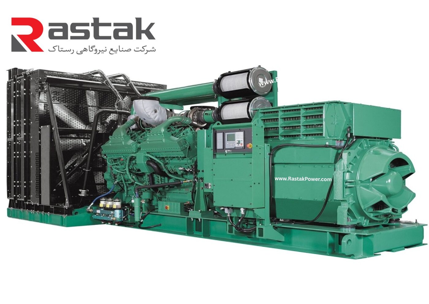 دیزل ژنراتور کامینز صنایع نیروگاهی رستاک