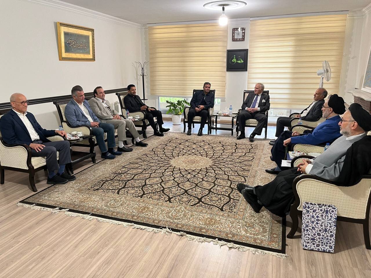 دیدار چهره های فوتبالی و محمد خاتمی