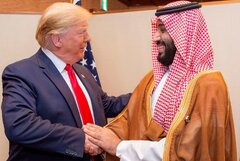 ویدیوی وایرال‌شده: ترامپ قهوه بن سلمان را نخورد!