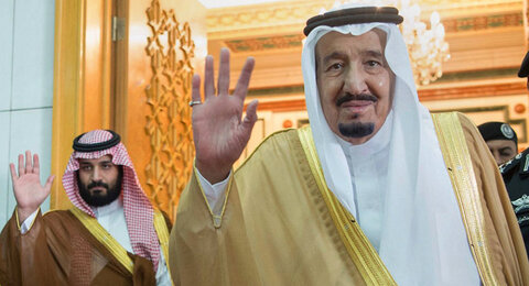 غایب بزرگ عربستان در دیدار با ترامپ؛ ملک سلمان کجاست؟