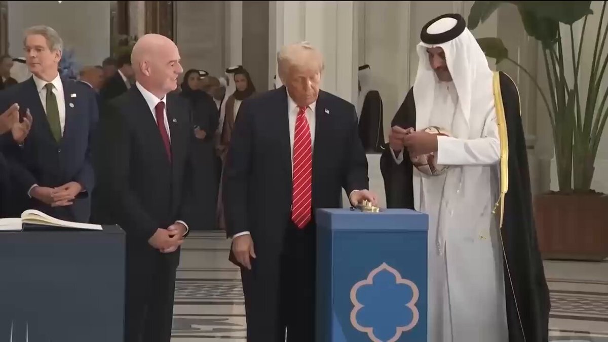 خودکار امیر قطر سر ناسازگاری با ترامپ گذاشت +ویدیو