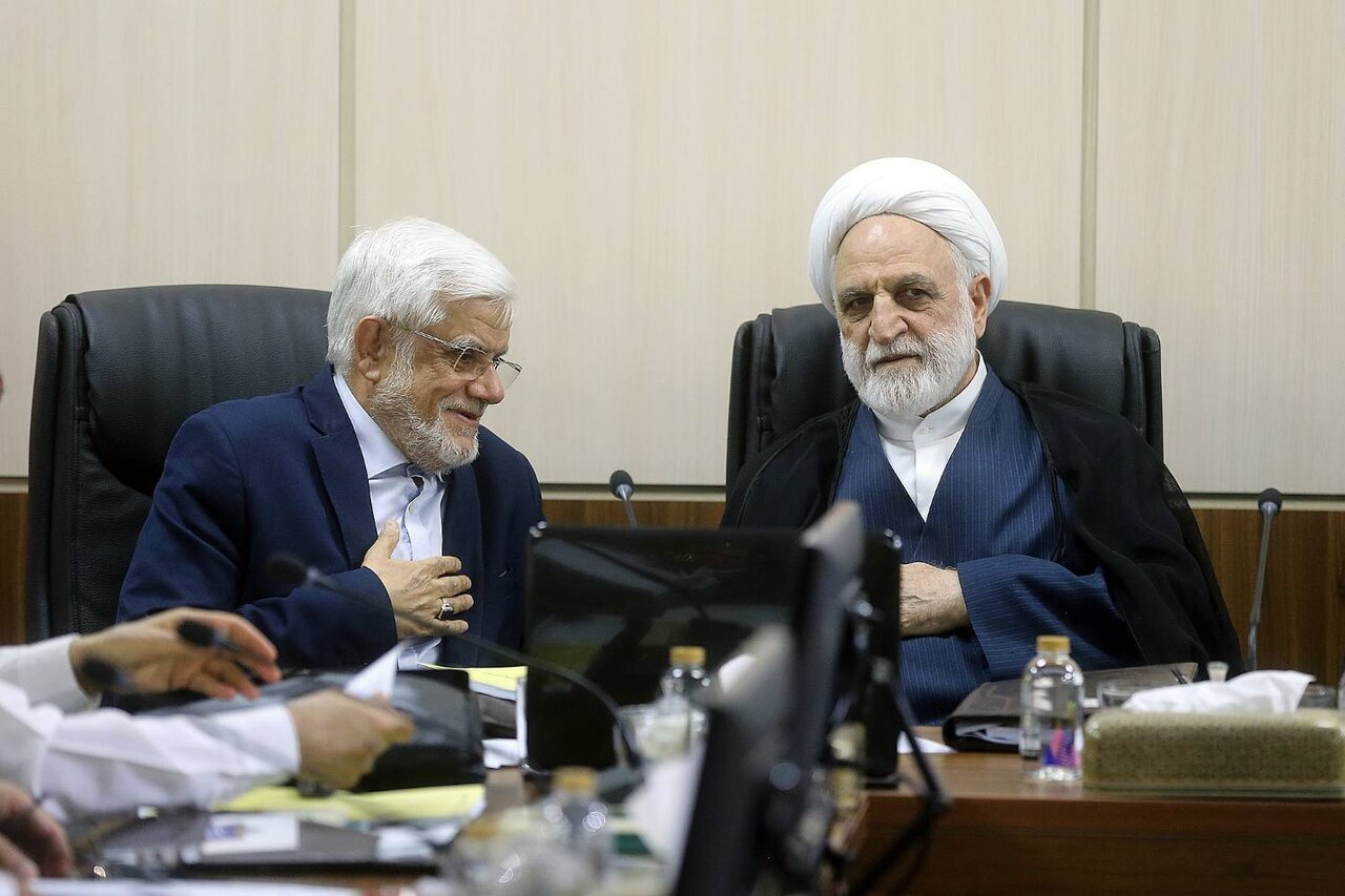 عارف و اژه ای در مجمع تشخیص مصلحت