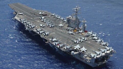 عقب‌نشینی پرسروصدای آمریکا کلید خورد؛ ناو هواپیمابر ترومن منطقه را ترک می‌کند