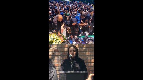 لحظاتی از وداع تلخ همسر و همکاران حمیدرضا درجاتی با پیکر او +ویدیو