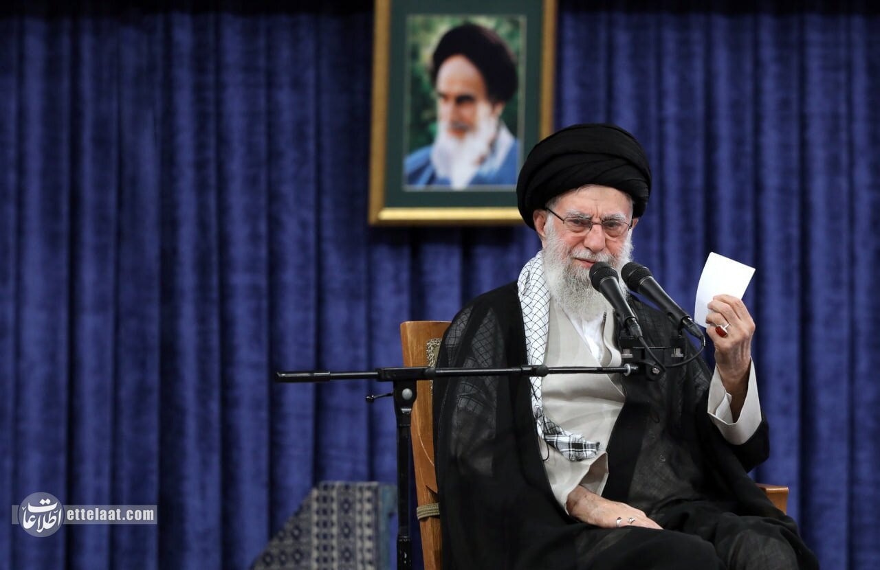 تذکر رهبر انقلاب به طرف آمریکایی: غلط زیادی نکنید +ویدیو